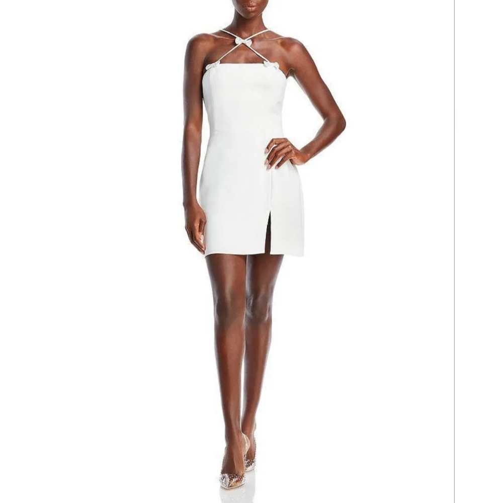 Amanda Uprichard White Mini Dress